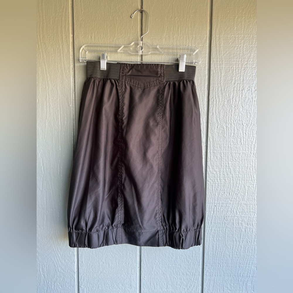 Street Couture a Special Collection by iSO black Cotton Skirt with Balloon Hem